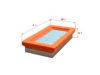 SAKURA  Automotive A-90060 Air Filter